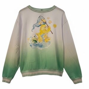 Sanrio Hello Kitty and Friends x Care Bears Keroppi Funshine Sweatshirt EUC